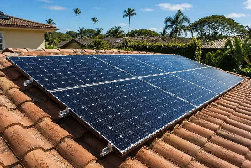 Installation de panneaux solaires à Saint-Philibert